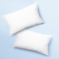 Nestl 12X18 Pillow Inserts Throw Pillow Insert 12X18 2 Pack Rectangle Pillows Decorative 12X18 Pillows Throw White 12 X 18