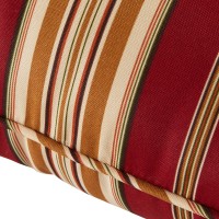 Tuscan Stripe Outdoor 2-Piece Deep Seat Cushion Set