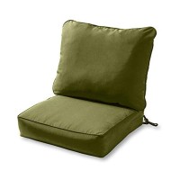 Greendale Home Fashions 2-Piece Outdoor Deep Seat Cushion Set, Juniper