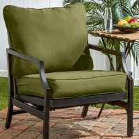 Greendale Home Fashions 2-Piece Outdoor Deep Seat Cushion Set, Juniper