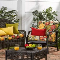 Greendale Home Fashions 2-Piece Outdoor Deep Seat Cushion Set, Aloha