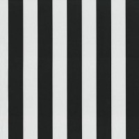 Pillow Perfect Stripe Indooroutdoor Accent Throw Pillow Plush Fill Weather And Fade Resistant Throw 165 X 165 Blac