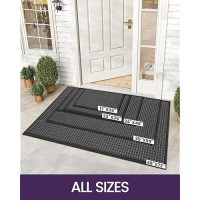 Dexi Door Mat Heavy Duty Outdoor Indoor Doormat Stain And Fade Resistant Non Slip Front Door Mats Patio Entryway Floor Mat 7