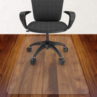 Azadx Large Chair Mat For Hardwood Floor 48 X 59'', Clear Office Chair Mat For Hard Floors Rectangle, Plastic Floor Mat For Wooden/Tile Floor