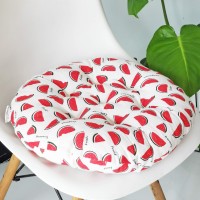 Vctops Bohemian Soft Round Chair Pad Garden Patio Home Kitchen Office Seat Cushion Watermelon Diameter 20