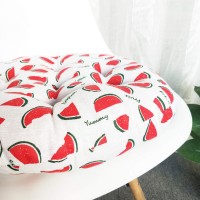 Vctops Bohemian Soft Round Chair Pad Garden Patio Home Kitchen Office Seat Cushion Watermelon Diameter 20