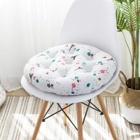 Vctops Bohemian Soft Round Chair Pad Garden Patio Home Kitchen Office Seat Cushion Towel Diameter 18