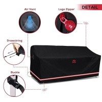 Turtle Life Patio Sofa Cover Outdoor Heavy Duty Durable Uv Water Resistant Antifading Loveseat Cover With 2 Upgrade Air Vents