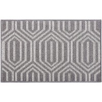 Chichic Gray Indoors Doormat 24 X 36 Inch Welcome Mat Front Back Indoors Door Mats For Home Entrance Entry Way Entry Rugs Floor