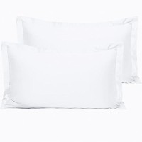 Ntbay Cotton King Pillow Shams 500 Thread Count Egyptian Cotton 20X36 Sham Covers 2 Pack Super Soft And Breathable 20X36 Inch