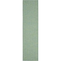 Nourison Positano Indoor/Outdoor Blue/Green 2'2