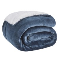 Bedsure Sherpa Fleece Throw Blanket For Couch Thick And Warm Blanket For Winter Soft Fuzzy Plush Throw Blanket For All Season