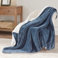 Bedsure Sherpa Fleece Throw Blanket For Couch Thick And Warm Blanket For Winter Soft Fuzzy Plush Throw Blanket For All Season