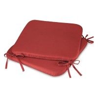 Ruby Red Bistro Cushion 2-Pk 17X17 In Solid Red