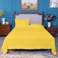 Ntbay California King Flat Sheet Only Brushed Microfiber Flat Sheet Soft Wrinklefree Faderesistant Stainresistant Top