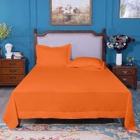 Ntbay California King Flat Sheet Only Brushed Microfiber Flat Sheet Soft Wrinklefree Faderesistant Stainresistant Top