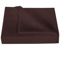 Ntbay Twin Extralong Flat Sheet Only Brushed Microfiber Flat Sheet Soft Wrinklefree Faderesistant Stainresistant Top