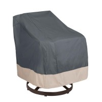 Modern Leisure 3012 Renaissance Ultralite Swivel Lounge Chair Cover, (37.5 W X 39.25 D X 38.5 H Inches), Grey And Atmosphere