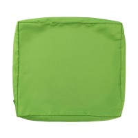 Idee-Home Patio Cushion Covers Replacement, Outdoor Cushion Slipcovers, Waterproof Chair Seat Cover For Sofa Couch Furniture Outside Zipper Design, 4 Set 22 Inchx 24 Inch Green Leaf