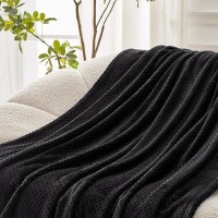 Exclusivo Mezcla Fleece Bed Blanket Twin Size Super Soft And Warm Blankets For Couch Sofa And Bed Waffle Textured Cozy Fuzzy