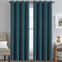 Hversailtex Premium Blackout Thermal Insulated Room Darkening Curtains For Bedroomliving Room Classic Grommet Top 2 Panels