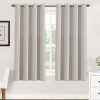 Hversailtex Premium Blackout Thermal Insulated Room Darkening Curtains For Bedroomliving Room Classic Grommet Top 2 Panels