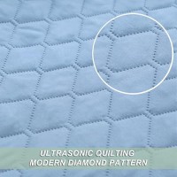 Exclusivo Mezcla Ultrasonic Reversible Twin Quilt Bedding Set With Pillow Sham Lightweight Quilts Twin Size Soft Bedspreads Be