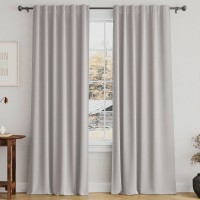 Turquoize Blackout Curtain Panels 96 Inch Long Thermal Insulated Window Treatment Room Darkening Blackout Drapes For Bedroom Bac