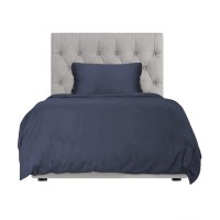 Hotel Sheets Direct Duvet Cover Bed Linen Set 2 Piece Set Navy Blue Twin Xl