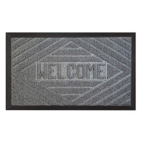 Grip Master Durable Rubber Door Mat Waterproof And Entry Heavy Duty Utility Mats For Front Door And Garage Floor Entrance L