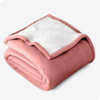 Bare Home Sherpa Fleece Blanket Fullqueen Blanket Blanket For Bed Sofa Couch Camping And Travel Warm Lightweight F