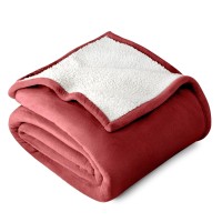 Bare Home Sherpa Fleece Blanket Twintwin Extra Long Blanket Blanket For Bed Sofa Couch Camping And Travel Warm Light