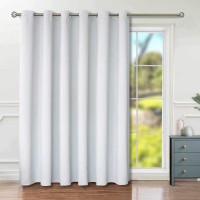 Bgment Large Room Darkening Blackout Curtains Fashion Sliding Door Curtain 120 X 96 Inches Wide Thermal Room Divider Window Cur