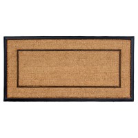 Calloway Mills Az101632448Np Maxen Doormat 24 X 48 Naturalblack