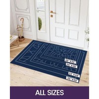 Dexi Front Door Mat For Home Entrance 3X5 Nonslip Absorbent Floor Mats Lowprofile Washable Doormat For Entryway Garage Pa