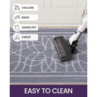 Dexi Front Door Mat For Home Entrance 3X5 Nonslip Absorbent Floor Mats Lowprofile Washable Doormat For Entryway Garage Pa