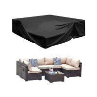 Patio Furniture Sectional Set Covers Large Waterproof Outdoor Furniture Set Covers Loveseat Set Covers Rectangle Heavy Duty 90