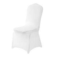 Ascoza 100 Pack White Spandex Chair Covers For High Back Chairs In Stretch Washable Fabric For Wedding, Party,Holidays,Celebration And Other Special Events