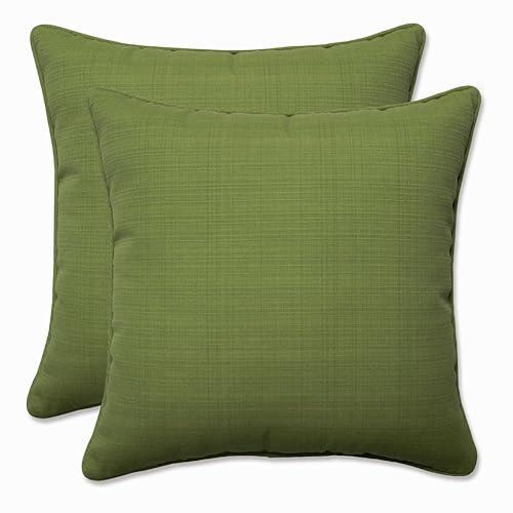 Pillow Perfect Forsyth Solid Indooroutdoor Small Throw Pillow Plush Fill Weather And Fade Resistant Small Throw 165 X 16