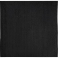 Nourison Essentials Indooroutdoor Black 9 X Square Area Rug Easy Cleaning Non Shedding Bed Room Living Room Dining Room