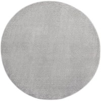 Nourison Essentials Indooroutdoor Silver Grey 8 X Round Area Rug Easy Cleaning Non Shedding Bed Room Living Room Dining R