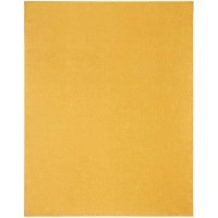 Nourison Essentials Indooroutdoor Yellow 9 X 12 Area Rug Easy Cleaning Non Shedding Bed Room Living Room Dining Room Ba