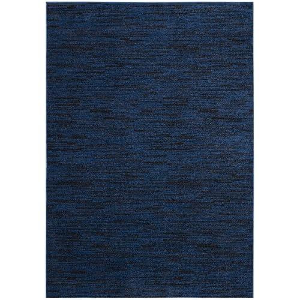 Nourison Essentials Indooroutdoor Midnight Blue 5 X 7 Area Rug Easy Cleaning Non Shedding Bed Room Living Room Dining Ro