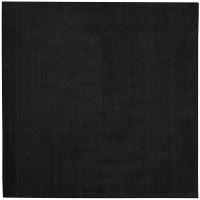 Nourison Essentials Indooroutdoor Black 7 X Square Area Rug Easy Cleaning Non Shedding Bed Room Living Room Dining Room