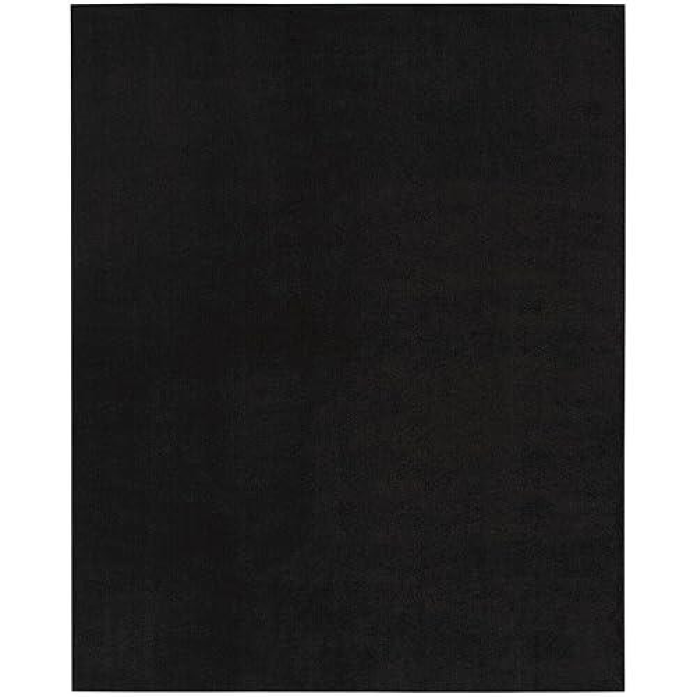 Nourison Essentials Indooroutdoor Black 9 X 12 Area Rug Easy Cleaning Non Shedding Bed Room Living Room Dining Room Bac