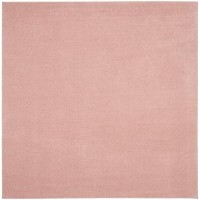 Nourison Essentials Indooroutdoor Pink 5 X Square Area Rug Easy Cleaning Non Shedding Bed Room Living Room Dining Room B