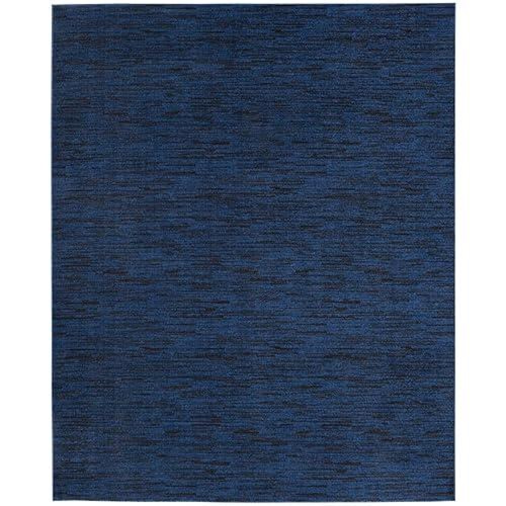 Nourison Essentials Indooroutdoor Midnight Blue 7 X 10 Area Rug Easy Cleaning Non Shedding Bed Room Living Room Dining R