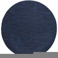 Nourison Essentials Indooroutdoor Midnight Blue 6 X Round Area Rug Easy Cleaning Non Shedding Bed Room Living Room Dining