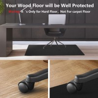 Office Chair Mat, Aidoupetprivateorder Opaque Office Desk Chair Mat For Hardwood Floors Chair Mat Floor Protector Desk Mat Multi-Purpose For Home 0.16