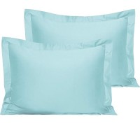 Ntbay Cotton Standard Pillow Shams 500 Thread Count Egyptian Cotton 20X26 Sham Covers 2 Pack Super Soft And Breathable 20X26